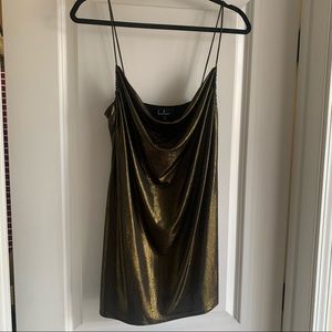 Gold Dress